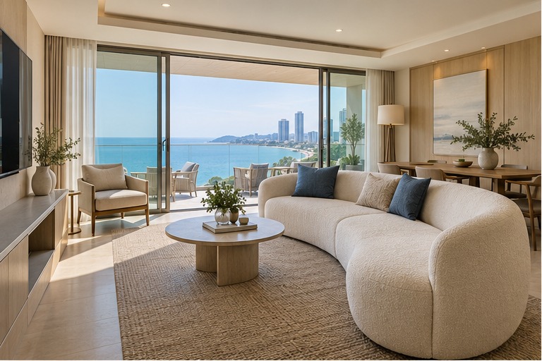 Sea-view living